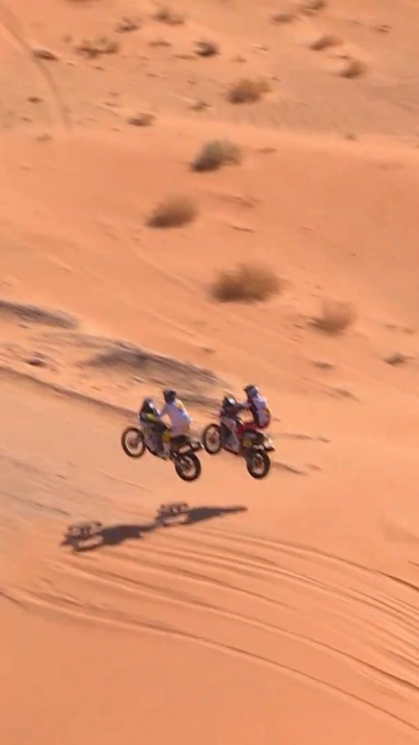 Flow vs flow 🏍🏍 #Dakar2024