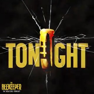 His fight starts now. Don't miss #TheBeekeeper, in theaters tonight! Get your tickets at