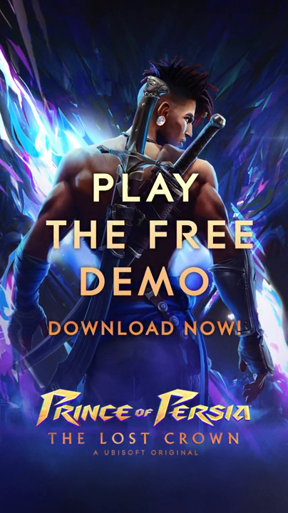 The demo of Prince of Persia: The Lost Crown is OUT NOW 🔥 We are so excited! Try it and tell us what you think in the comments below 🤗 #PrinceOfPersia #videogames #gaming #metroidvania #ubisoft