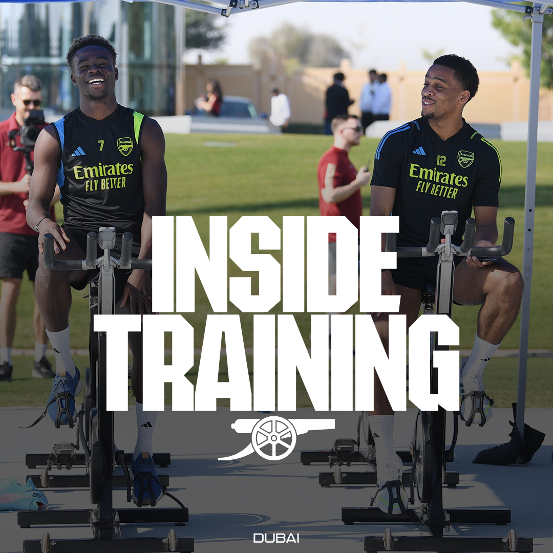 Timber stepping up his rehab 💪 📺 Go inside training and watch the full behind the scenes in Dubai 👇