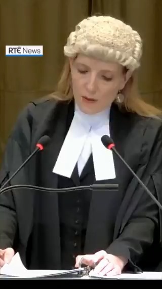 An Irish lawyer has told the top UN court that the conflict in Gaza is 'the first genocide in history' being broadcast in 'real time'. Blinne Ní Ghrálaigh KC spoke during South Africa's case against Israel at the International Court of Justice | More:
