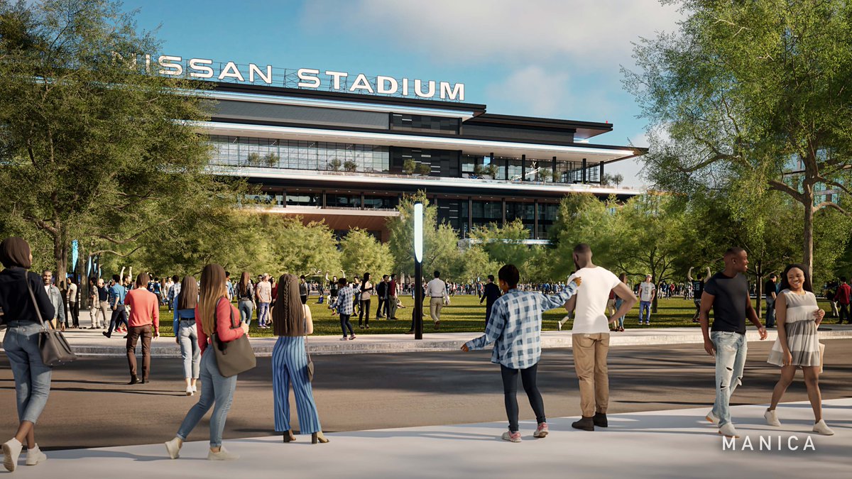 New visuals of the New Nissan Stadium 👀