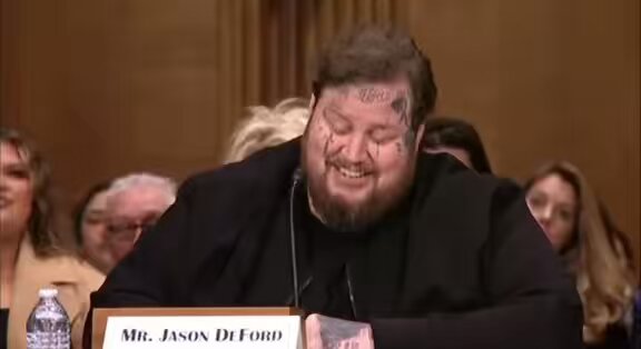 Jelly Roll went to congress to get lawmakers to pass legislation to prevent the fentanyl crisis from getting worse than it already is in America right now As if I didn’t need another reason to love Jelly Roll