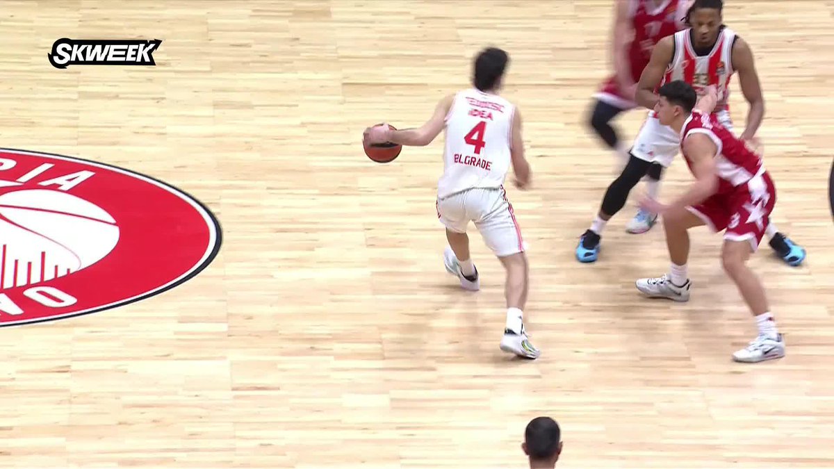 MILOS TEODOSIC DELIVERING A DONCIC-ESQUE PASS 😳