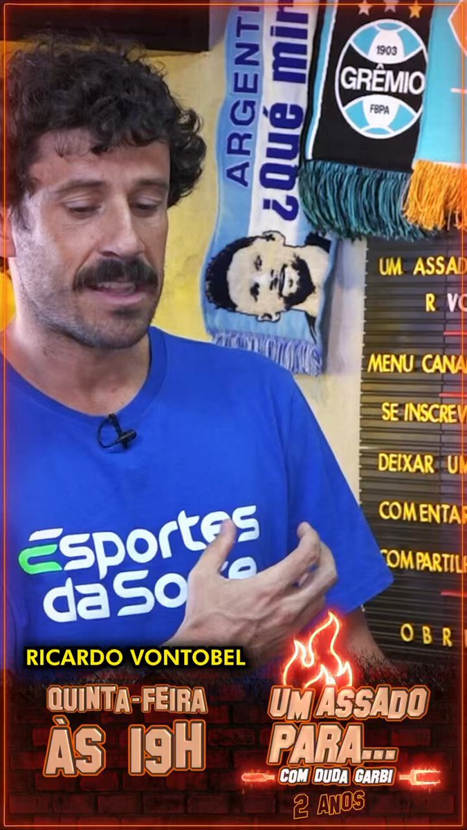 Tá no ar! Será que podemos ter um novo investidor pro Grêmio?!