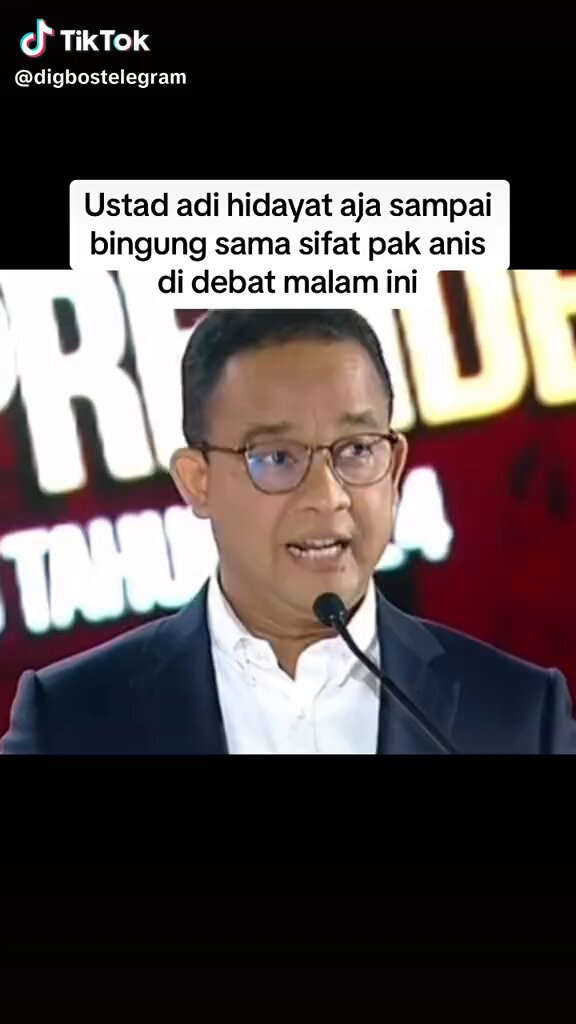 Ustad Adi Hidayat aja bingung sama sifat Anies yg bengis dan nyerang personal masa kaum penyembah berhala masih merasa paling beneer. Otak loe keselepet namanya😅🤣😂🤣😂