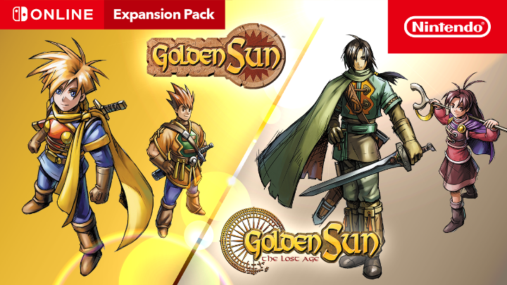 Two epic adventures dawn… Golden Sun and Golden Sun: The Lost Age are coming to #NintendoSwitch for #NintendoSwitchOnline + Expansion Pack members on 1/17!