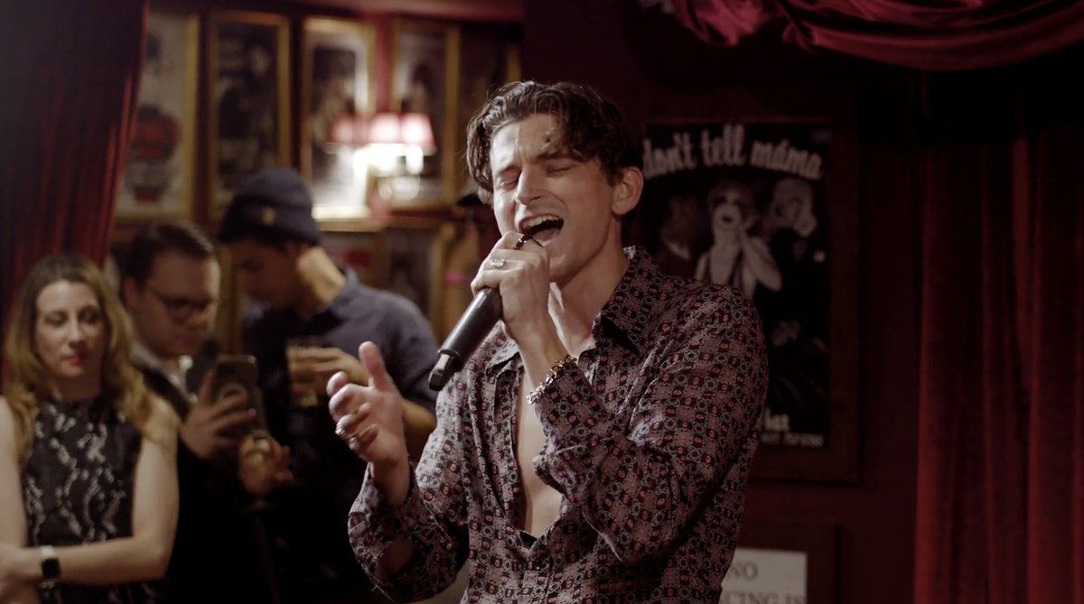 A live performance of Poison by Hell’s very own Angel, Blake Roman!!