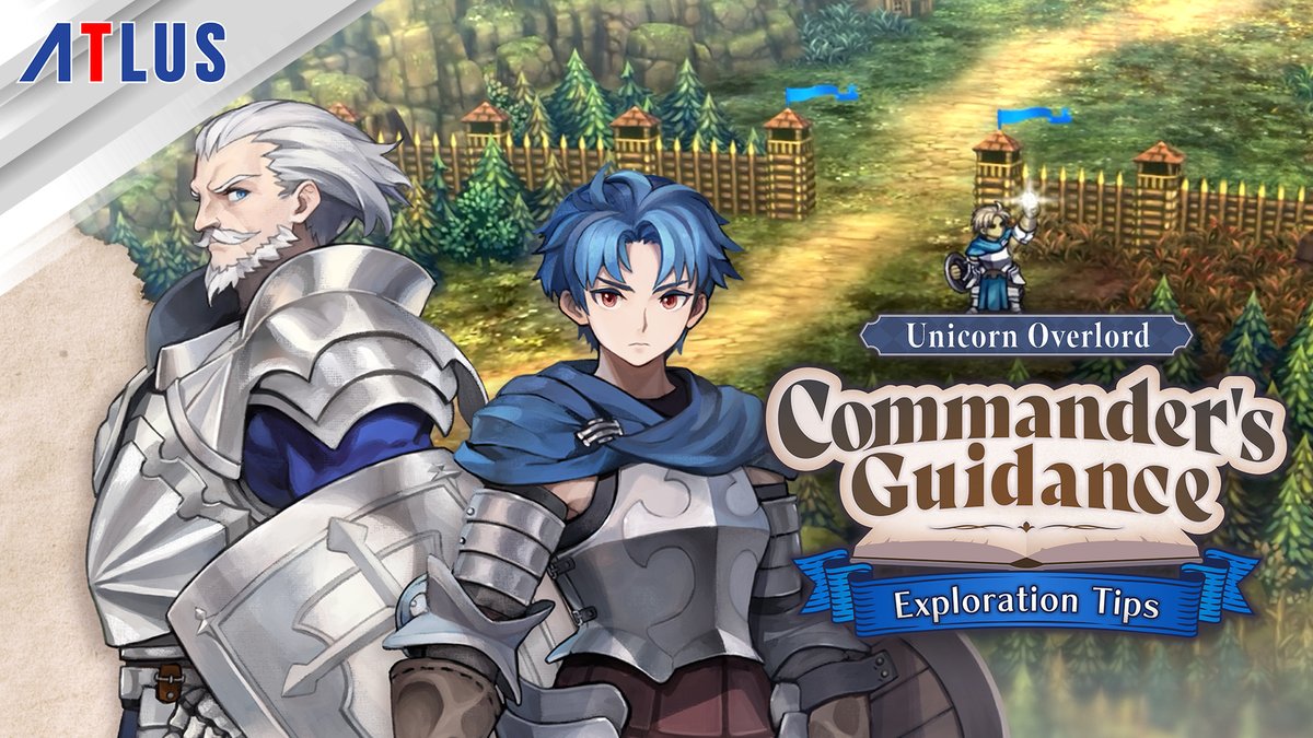 Saving the world from the New Zenoiran imperial forces will be no easy feat! ⚔️ Brave the battlefield in confidence with former-Holy Knight Josef’s in-depth guide on overworld exploration. Digital pre-orders for Unicorn Overlord open tonight at 9pm PST!