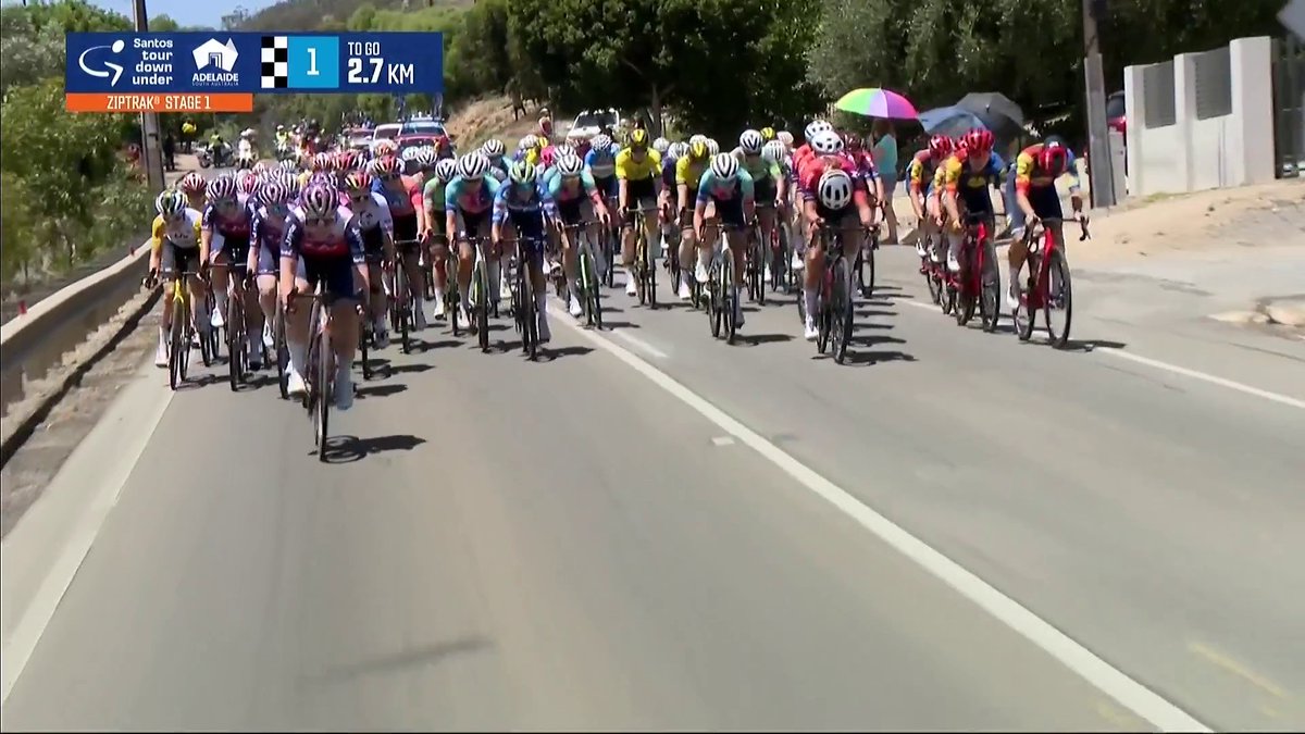 Ally Wollaston Wins the Women's Ziptrak Stage 1! 🥇 📺 Stream the race now on 7plus: ziptrak | Santos #TourDownUnder