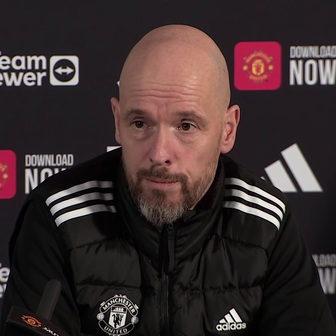 "I wish him the best of luck" Erik ten Hag on Jadon Sancho's loan move to Borussia Dortmund 🔊