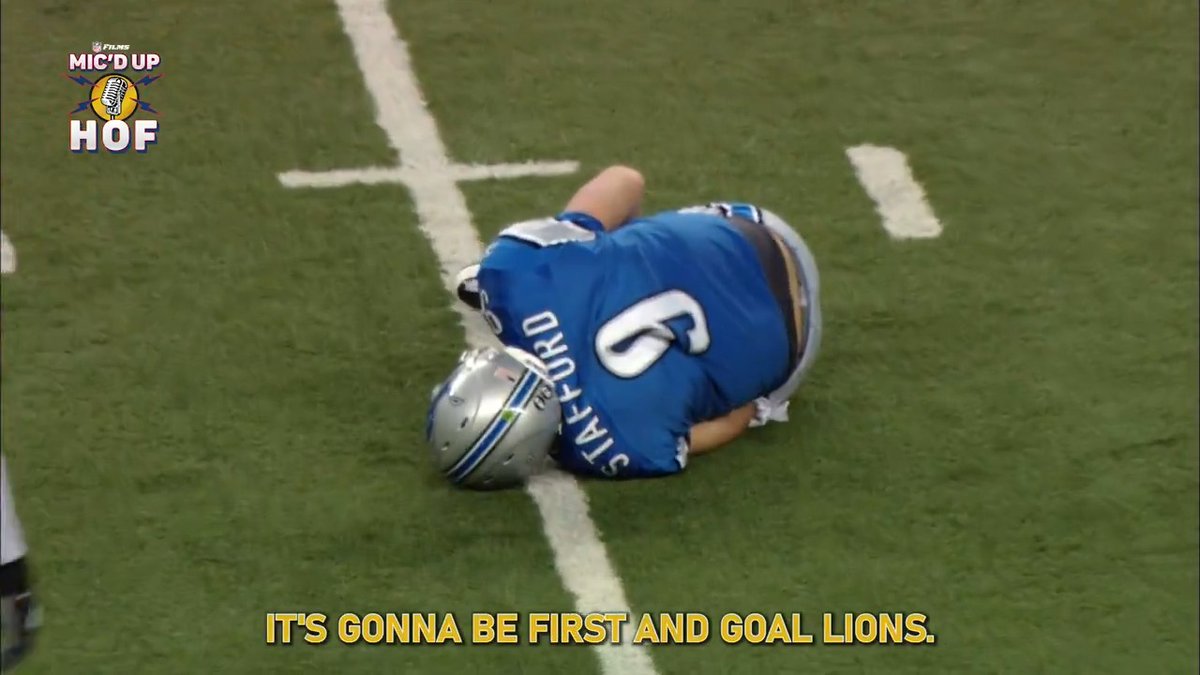 "I can throw the ball if you need me to throw the ball." Matthew Stafford gave everything he had to his old team 💪🤕