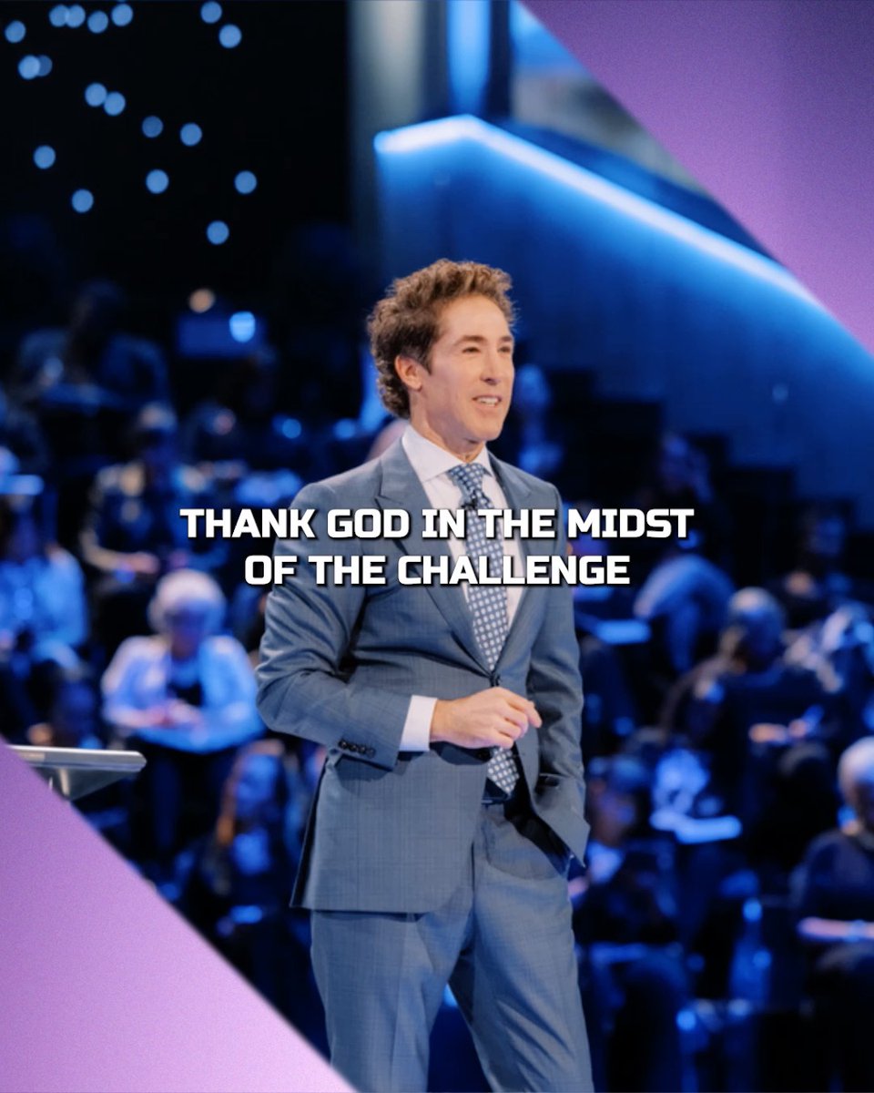The whole key is you can’t wait for it to change, then you’re going to thank Him. You have to thank Him in advance. That’s your faith being released. Check out Joel's message, "Thank God Before the Promise":