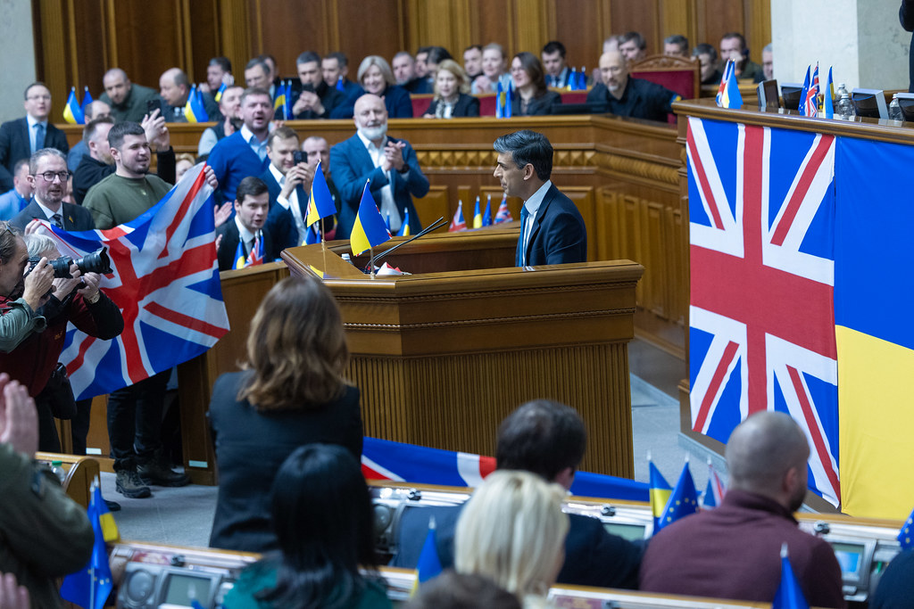 I am a member of one of the world’s oldest parliaments. Today, I had the honour of addressing the world’s bravest. Slava Ukraini.