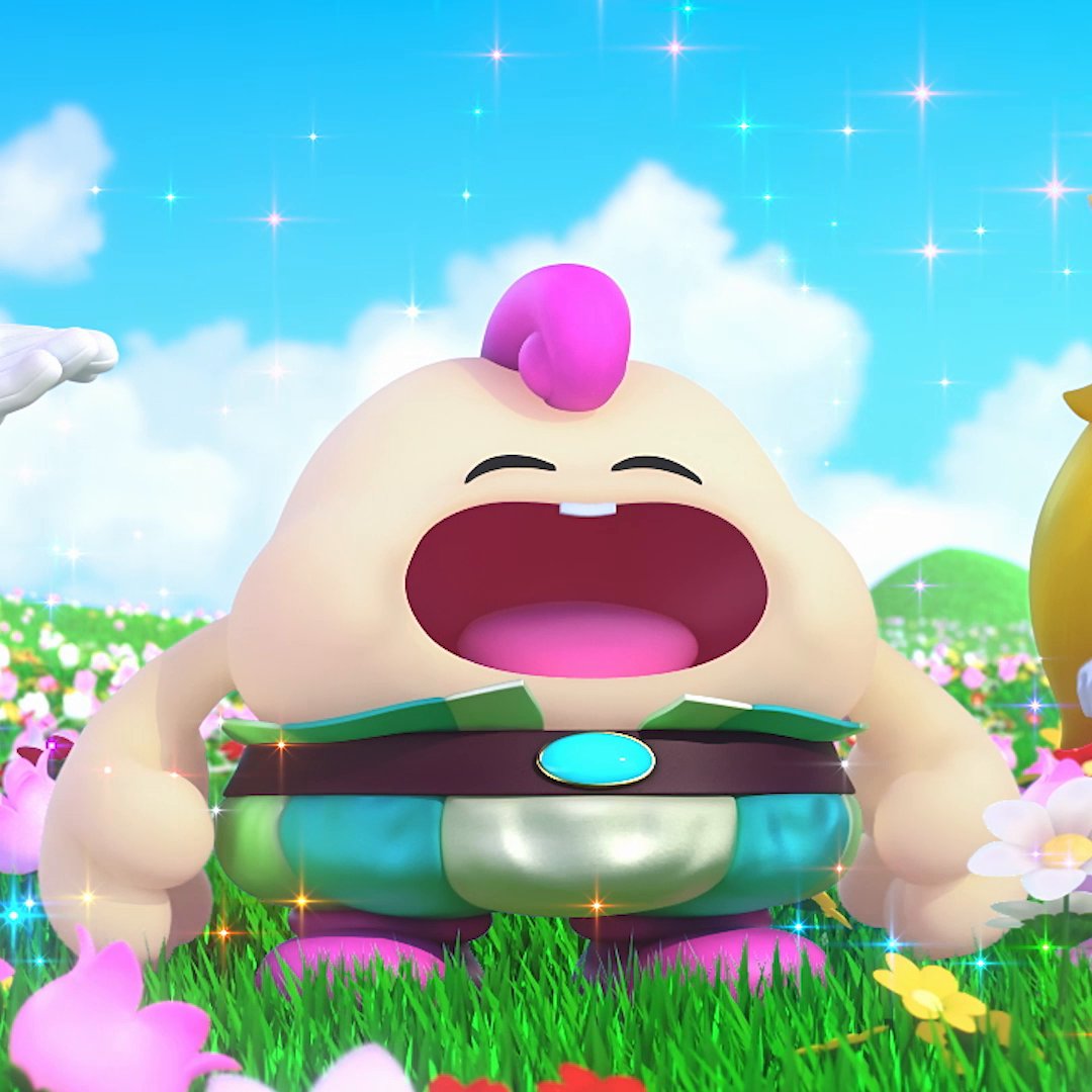 It’s Mallow! This unique fellow’s weather-based magic packs a punch! And with his Thought Peek Special you can read your enemies’ (usually funny) thoughts. #SuperMarioRPG