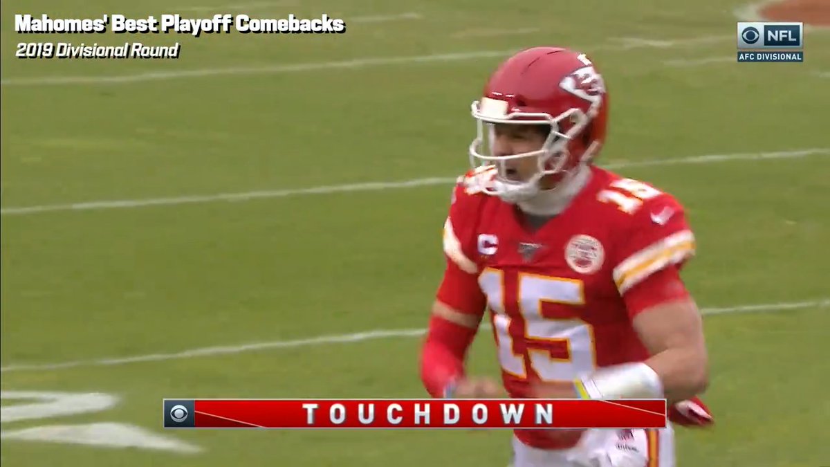 What will Mahomes do in this year's #NFLPlayoffs? 🤔🔮