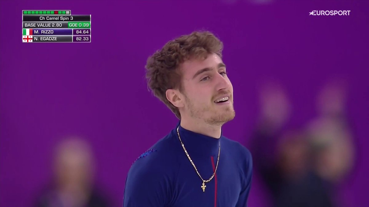 La stupenda prova che regala la medaglia di Bronzo al nostro Matteo Rizzo 😍🥉⛸️🇮🇹 #EuroFigure #FigureSkating #Rizzo