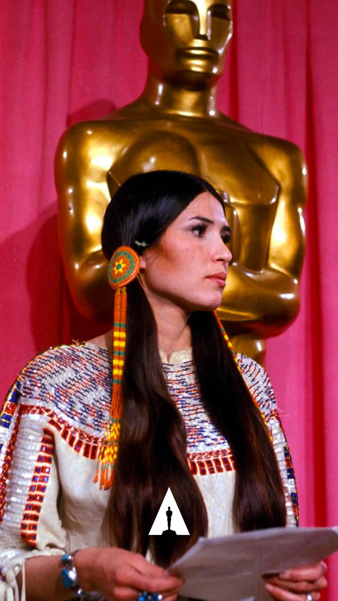 Fascinating In 1973, Marlon Brando rejected his Oscar for The Godfather to allow Sacheen Littlefeather to protest Hollywood's portrayal of Native Americans.