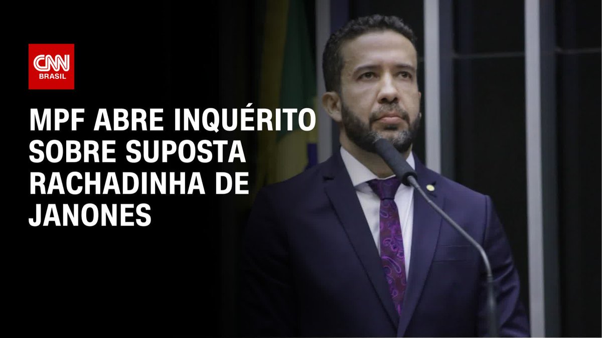 O Ministério Público Federal no Distrito Federal abriu um inquérito civil para apurar possível ato de improbidade administrativa pela suposta prática de “rachadinha” no gabinete do deputado federal André Janones, do Avante de Minas Gerais #CNNArena