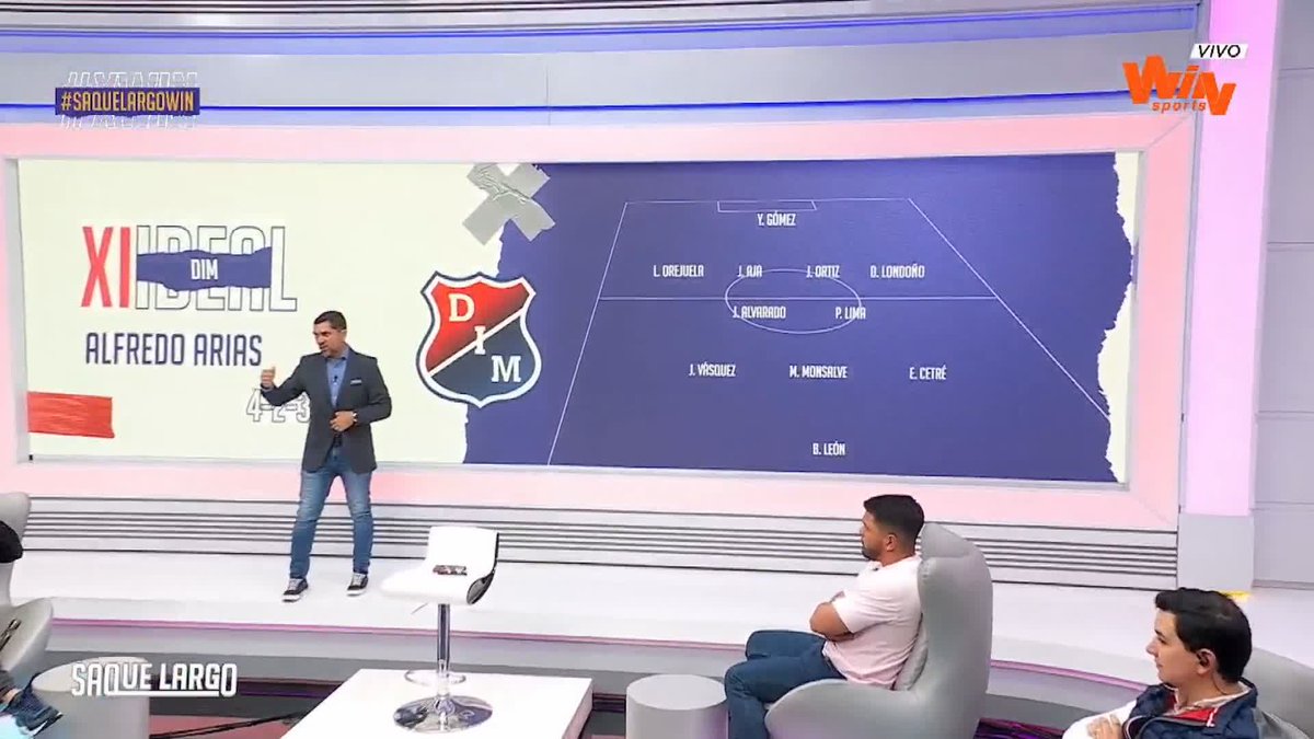 😎🔥¡El once que tendría Medellín para esta temporada! #SaqueLargoWIN