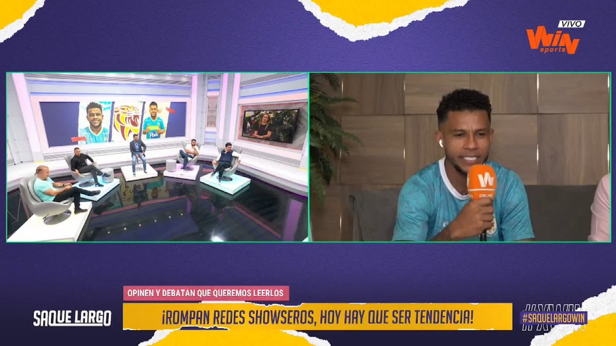 😎🔥"Es una motivación defender estos colores, estoy muy contento y feliz de la decisión que he tomado" Wilson Morelo, delantero de Jaguares. #SaqueLargoWIN