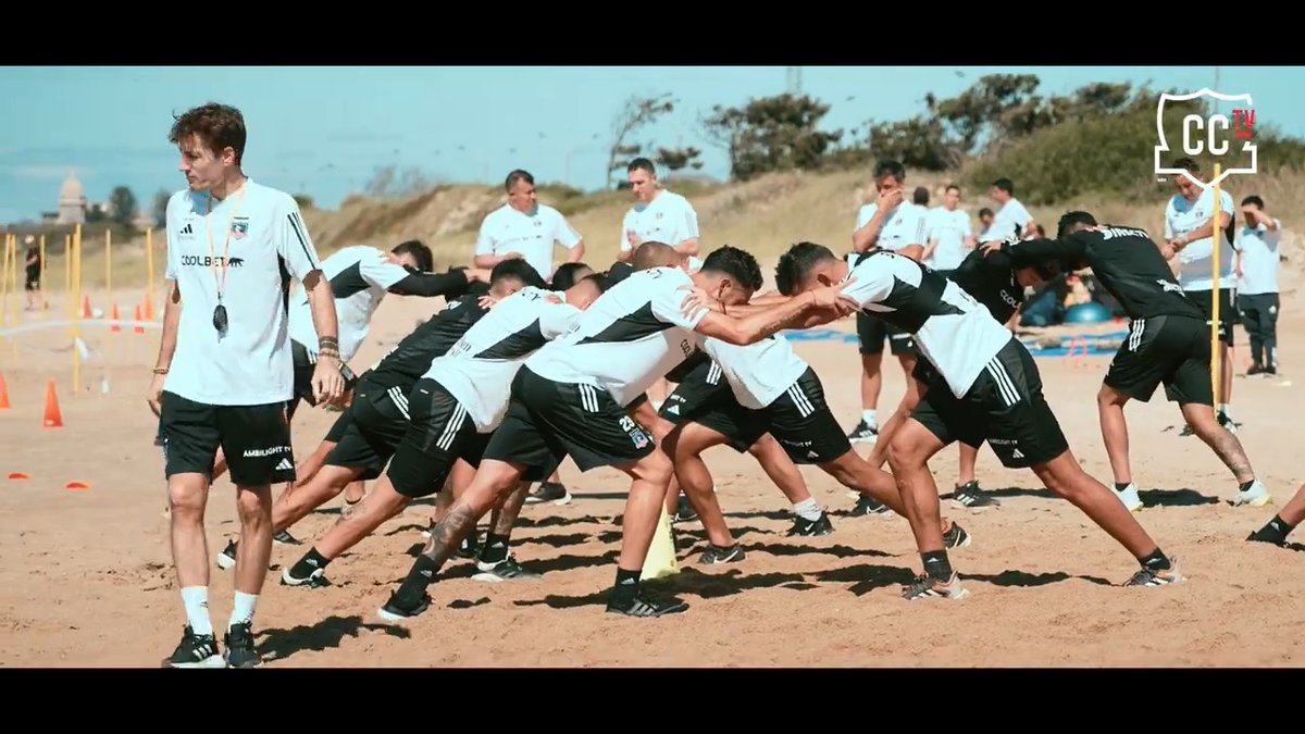 Sol, playa y mucho trabajo físico ☀️💪🏼 Intensidad en la Pretemporada Alba ⚪️⚫️
