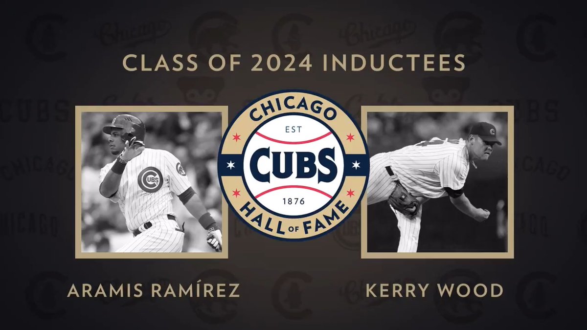 We call them heroes. They call them Dad. A special message from Justin Wood and Aramis Ramírez Jr. for the newest members of the Cubs Hall of Fame.