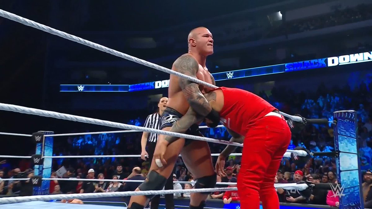 DADDY'S BACK! 🐍🐍🐍 Randy Orton #SmackDown