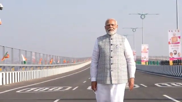 Atal Setu, a pioneering project that will transform infrastructure in Mumbai! Happy to have inaugurated it yesterday…