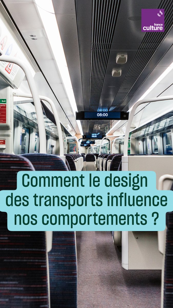 Tout en douceur et en simplicité, le design influence vos comportements dans les transports 👀 #CulturePrime
