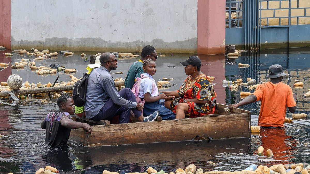 The Congo River has risen to its highest level in more than 60 years, causing flooding throughout the Democratic Republic of Congo