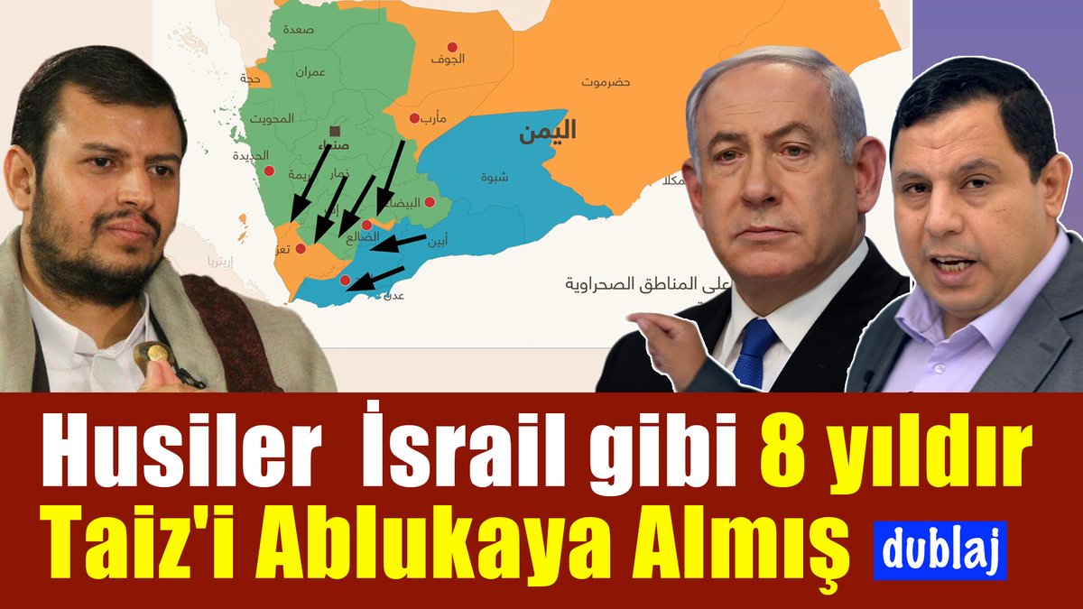 Husiler Tıpkı İsrail gibi 8 yıldır Taiz'i Ablukaya Almış - dublaj Sabır Meşhur'un Kanallarına Katılın: Whats app: Telegram: twitter: Instagram: Facebook: