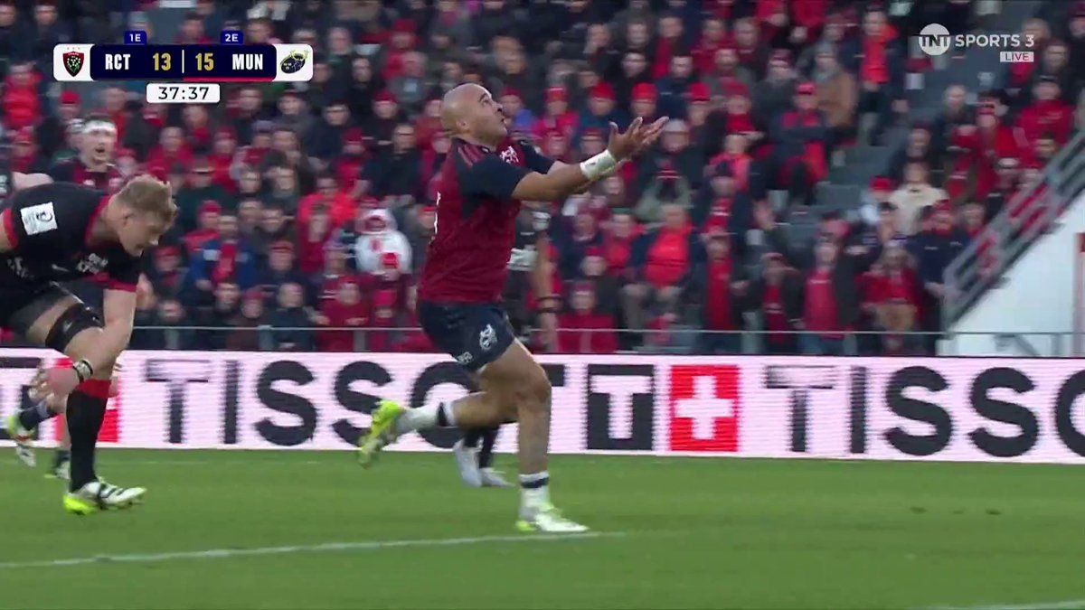 That @Jack_Crowley10 &amp; Simon Zebo combination for our 2nd try 😍😍😍 #RCTvMUN #SUAF 🔴