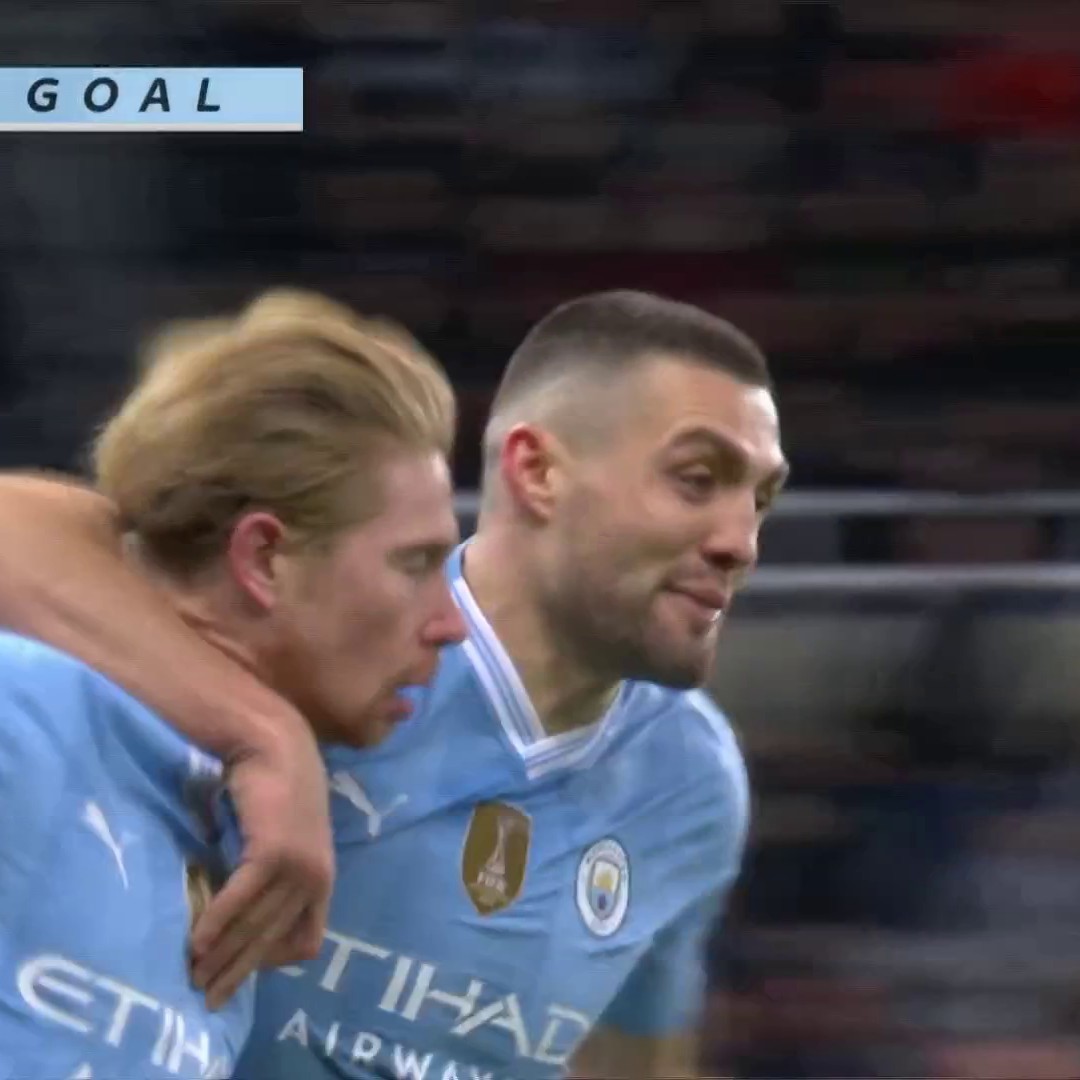 Kevin de Bruyne scores in his Premier League return! 🔥 📺 @NBC & Peacock