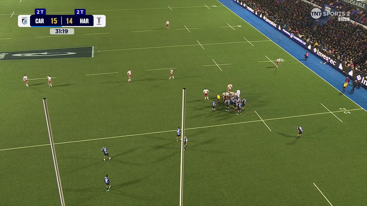 Rugby Union or Rugby Sevens? 👀 Cardiff Rugby pulled out all the tricks for their second of the night! #CARvHAR | #InvestecChampionsCup