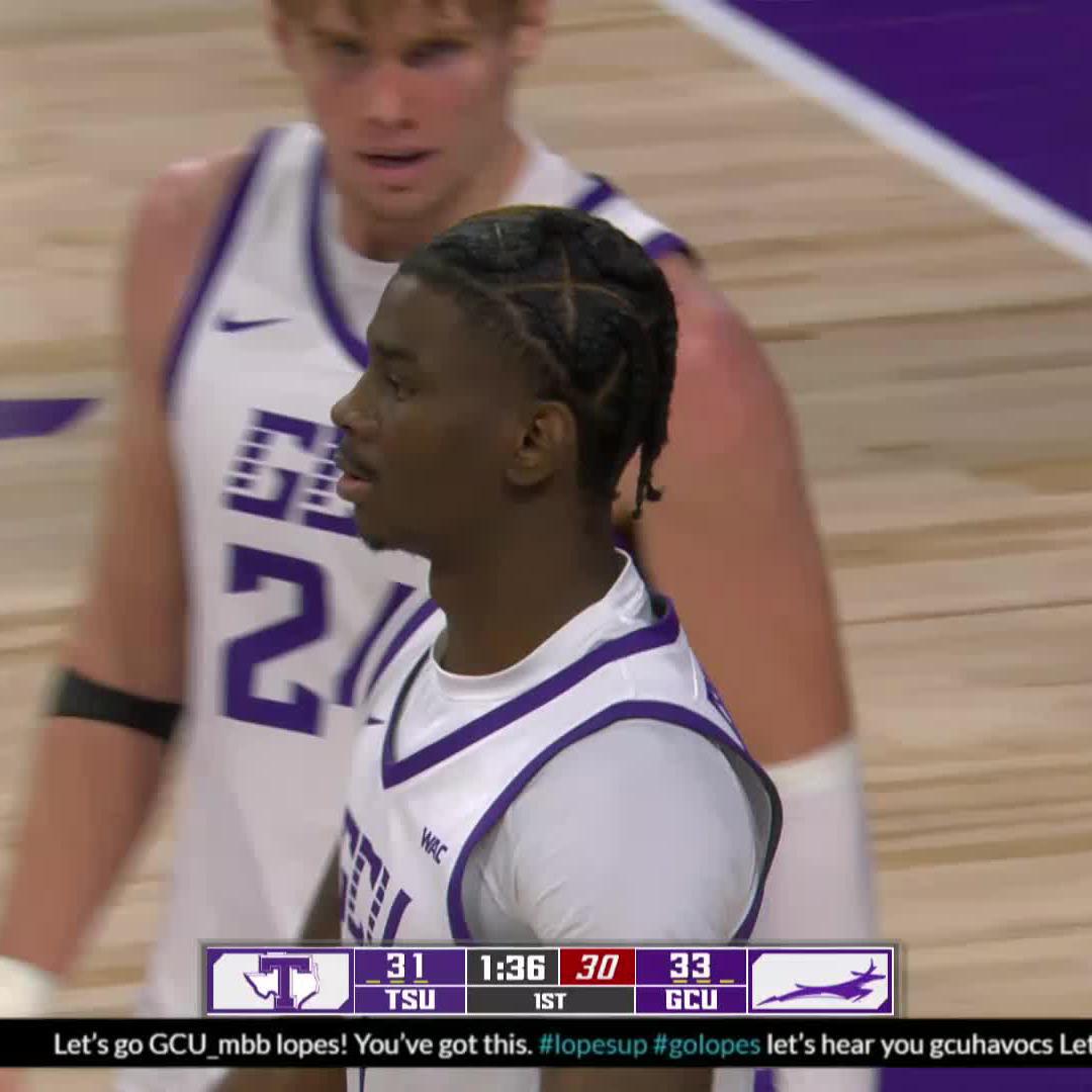 TYON. GRANT. FOSTER. 16-0 RUN. DON'T FIRE THE LOPES UP.