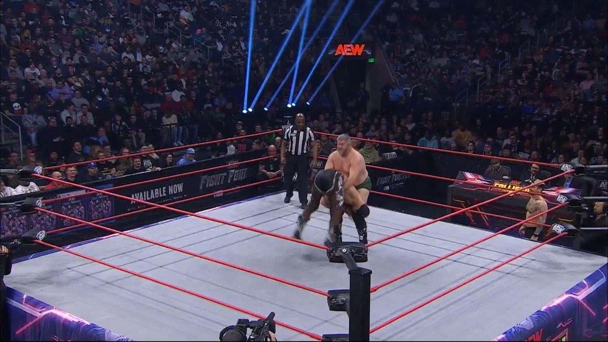 JD Drake with a comeback! Watch #AEWCollision NOW on TNT! #HangmanPage | "The Blue Collar Badass" JD Drake