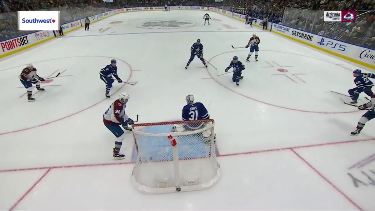 NATE. THE GWG. 🏔️ He completes the comeback for the Colorado Avalanche!