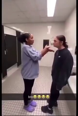 Annoying bully girl gets taught a lesson.