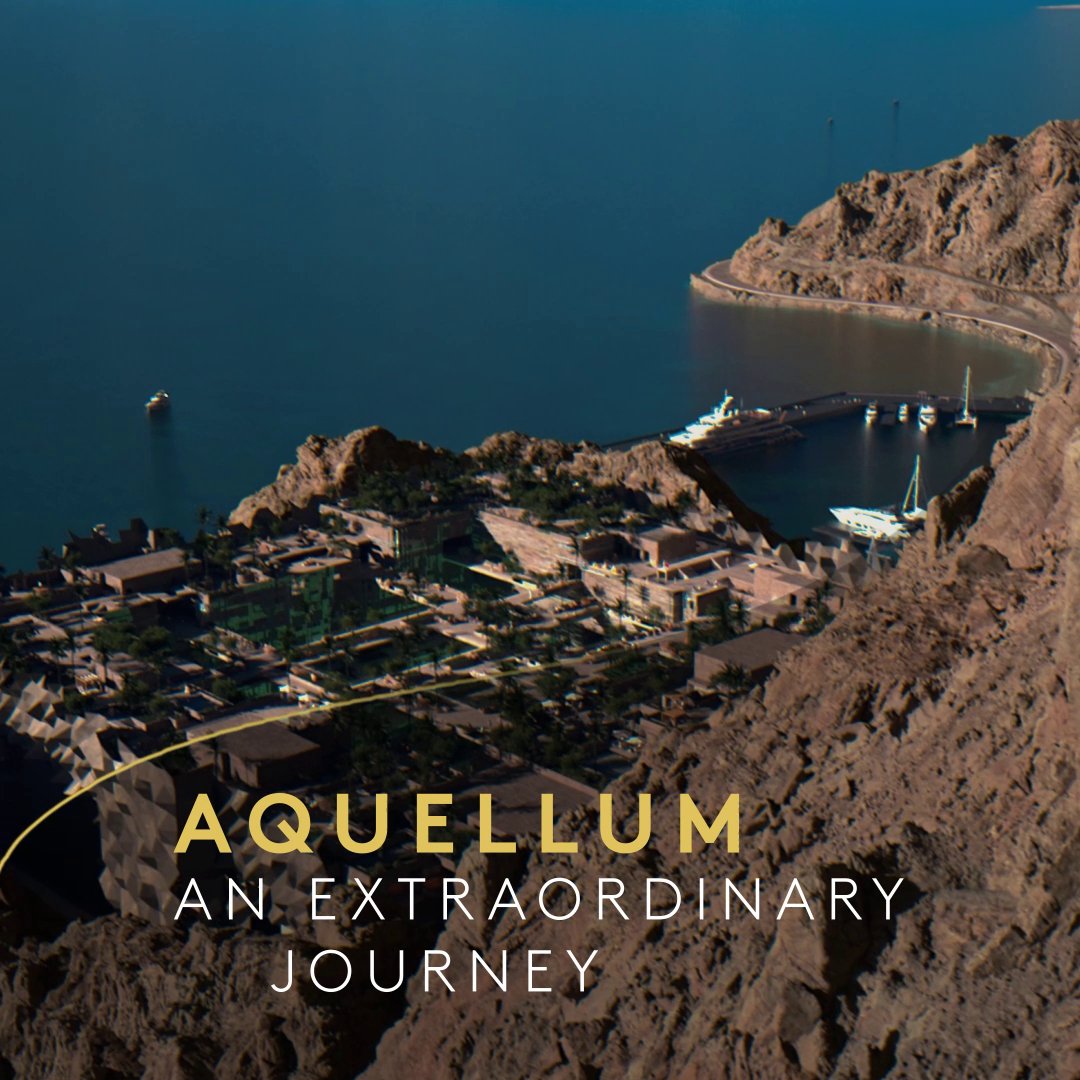 A hidden community within the mountains is NEOM’s newest destination, #Aquellum. Immersive arts, events, and scientific research come together under architectural and engineering feats.