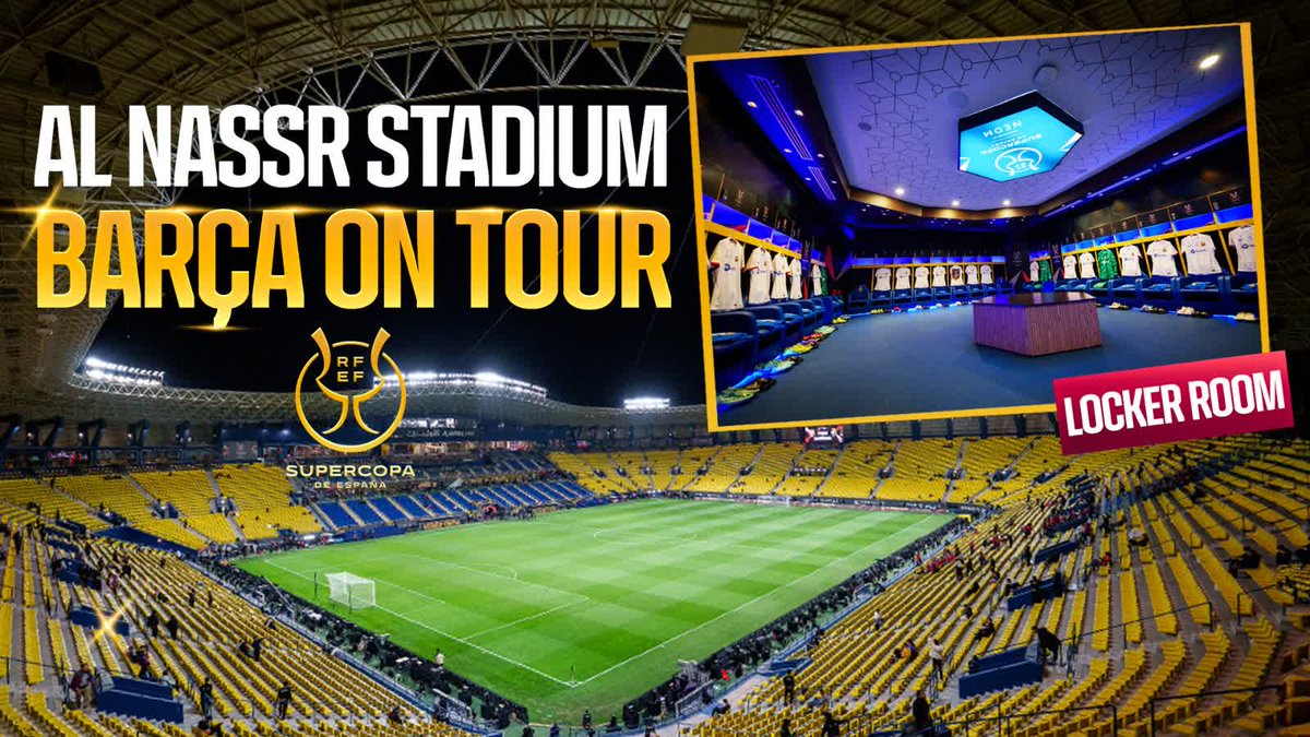 Join us as we visit the Al Nassr Stadium! 🏟️ We'll show you from the inside! 👀