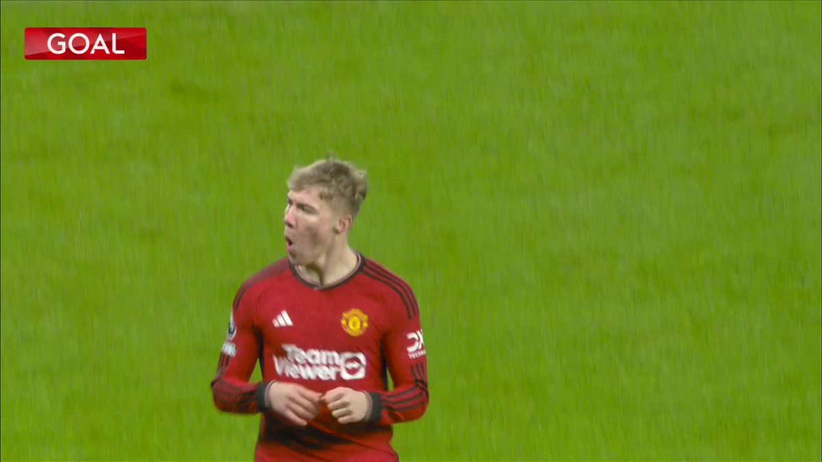 HOJLUND! What a start for Manchester United! 🔴⚡