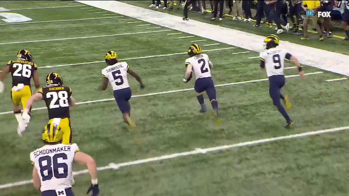 It’s crazy how we can all tweet a Blake Corum highlight and they’re all different 61 total TDs Anyway, here’s mine: