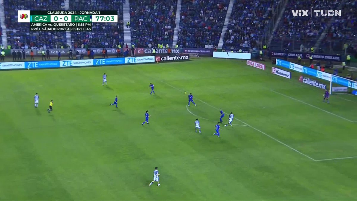 El momento de la noche fue el gol en contra Fue impresionante como todos en el estadio nos unimos a alentar a una sola voz… RETUMBÓ: yo soy celeste… y es un sentimiento… que no morirá 🎶💙 #CruzAzul