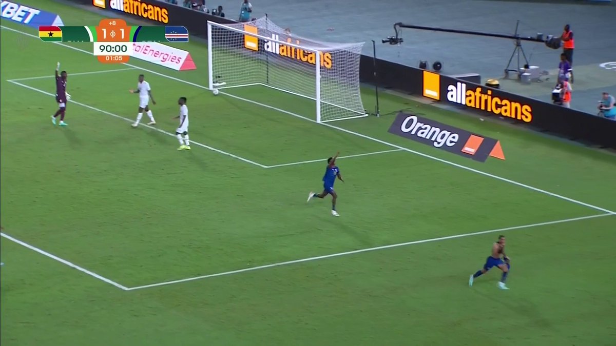 INCREDIBLE SCENES! 🤩 Rodrigues scores in stoppage time for Cape Verde! 🇨🇻