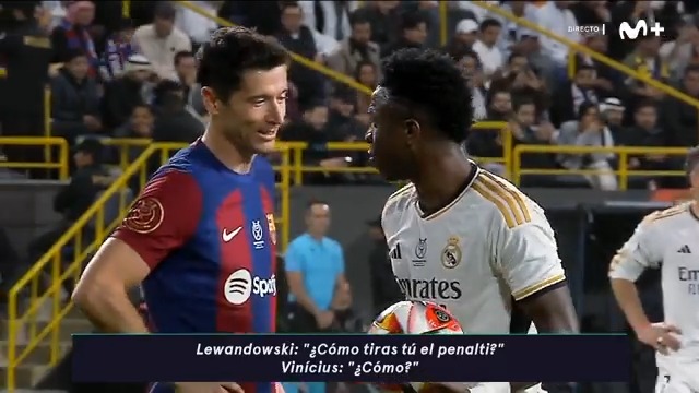- ''¿Cómo tiras tú el penalti?'' - ''¿Cómo?'' - ''Pues tíralo'' Lewan y Vini. #LaCasaDelFútbol #superSupercopa