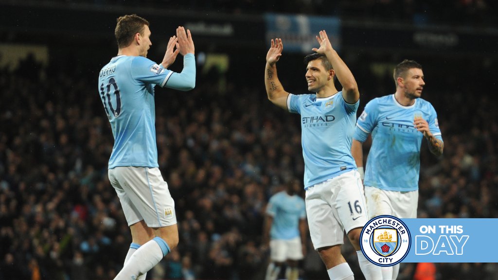 #OnThisDay: #ManCity 5-0 Blackburn [2014] ⚽️ [45+1', 47'] Álvaro Negredo 9️⃣ ⚽️ [67', 79'] Edin Džeko ⚽️ [73'] Sergio Kun Aguero