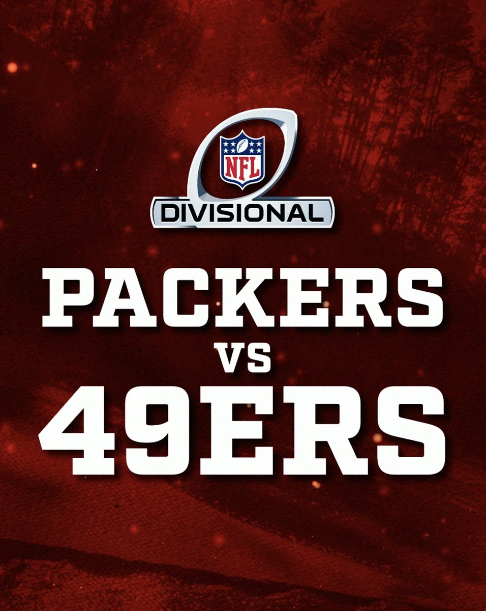 The Divisional Round matchup is set. #GBvsSF coming 🔜 to Levi's® Stadium! 🎟: