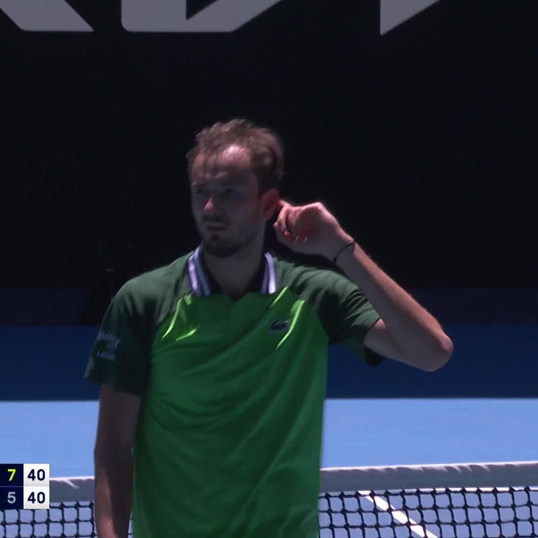 Daniil Medvedev is tennis. Tennis is Daniil Medvedev.