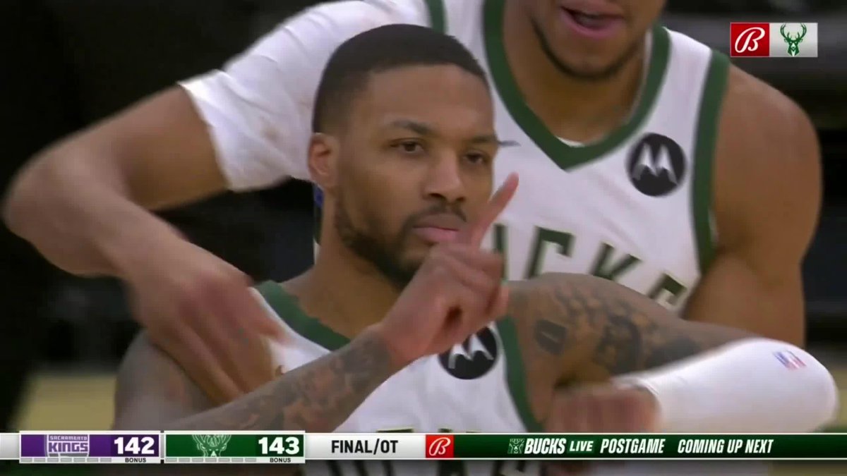 DAME TIME IN MILWAUKEE WITH A GAME-WINNER IN OT 🚨⌚️